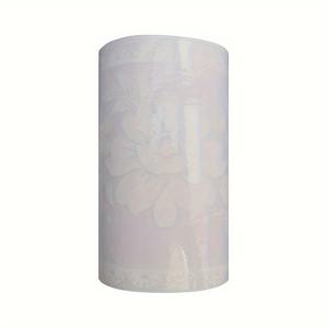 TEMU 1개 10미터 투명 유리 접착 허리 라인, 레이스 꽃 스티커 테두리, 창의적인 거실, 허리 라인, 간편한 떼어내어 붙이는 벽지 장식.