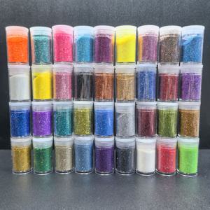 TEMU 크리스마스 및 할로윈을 위한 창의적인 프로젝트를 위한 36가지 색상의 골든 양파 파우더 글리터