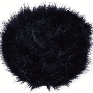 TEMU 2.8인치 폭 폭스 퍼 패브릭, 1.8미터 길이 크리스마스 플러시 합성 플러시 패치 폭신한 퍼 트림 리본 재봉용 퍼 컷 공예 할로윈 산타