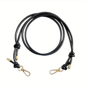 TEMU 1개 조절 가능한 크로스바디 스트랩 - 내구성이 뛰어난 합성 인조 가죽, 버클 잠금, 핸드 & 백팩 스트랩, 다양한 색상 옵션 (, 브라운, 핑크, ), 캐주얼 & 포멀 사용, 크로스바디 지갑, 다용도 액세서리, 안전한 버클 잠금, 가죽가방끈, 스트랩 가방줄, 수화물 스트랩, 가방 부자재, 가방 스트랩, 크로스가방끈|크로스백|가죽가방