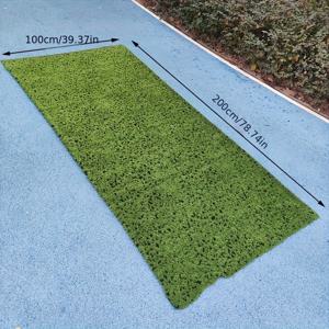 TEMU 리얼리스틱 인조 이끼 & 고사리 바닥 커버 - 실내/실외 크리스마스 할로윈 부활절 추수감사절 장식용 내구성 폴리에스터 이끼 베이스, 저유지보수 홈&가든 데코, 야외 할로윈 장식