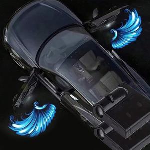 TEMU 무선 도어 웰컴 라이트 스트립, 배터리 구동 차량 개조 분위기 조명, 간편한 설치, 운전자에게 이상적인 선물, 분위기 조명, 배터리 미포함, 차량 도어 라이트