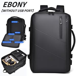 TEMU 데이터 케이블 없는 남성용 백팩, WEIXIER 다기능 여행 가방, 노트북 백팩, 편리한 출장 백팩, 하이킹 백팩, 캐주얼 아웃도어 가방, 확장 가능, 대용량 더블 숄더 백, 통근 가방|백팩|노트북가방