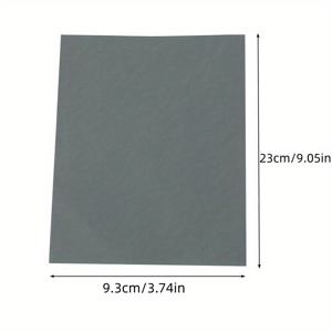 TEMU 5pcs 물 사포 종이 부드러운 종이 자료 2000 2500 3000 5000 7000 자동차 페인트 혼합 모듬 그릿 습식 및 건식 사포