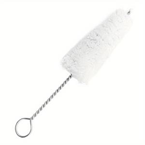 TEMU FF Bonfires 색소폰 마우스피스 클리너 브러시 - 알토, 테너, 소프라노 색소폰, 클라리넷, 플루트 및 트럼펫용 튼튼한 금속 손잡이와 부드러운 솔