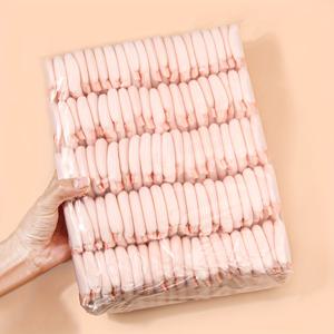 TEMU 100개 삼각형 파우더 퍼프 루즈 파우더 액상 화장품 부드러운 플러시 파우더 퍼프 메이크업 파운데이션 퍼프 메이크업 도구, 뷰티 블렌더