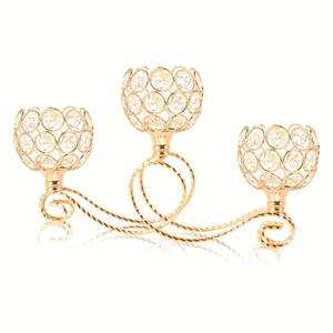 TEMU 결혼식, 기념일, 생일 센터피스 및 로맨틱한 저녁 식사에 완벽한 우아한 3팔 캔들 거치대 펜던트 - 홈 데코, 할로윈, 크리스마스, 새해에 이상적