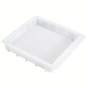 TEMU 1개 XXL 정사각형 몰드 대형 큐브 실리콘 몰드 3000ml 비누 회전 만들기 도구 레진 주조 몰드 레진 주얼리 만들기 캔들 홈메이드 비누