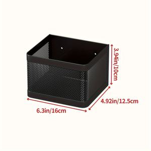 TEMU 다용도 자석 스파이스 랙 & 종이 타월 거치대 - 드릴 필요 없는 벽걸이 주방 정리대, 주철 선반 포함