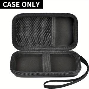 TEMU INIU 10000mAh/ Anker 313/ 애플 호환 휴대용 충전기용 하드 여행용 파워뱅크 배터리 팩 보관 가방, USB C 및 액세서리 호환 (박스만) - 블랙