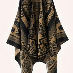 TEMU 중국 스타일 및 코트 프린트, 국가 통일을 상징하며, , rich and well, 고대 중국 역사 문화, 가운, 비행기 담요, 재킷