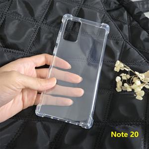 TEMU 갤럭시 노트 8/노트 9/노트 10/노트 10 라이트/노트 10 프로/노트 10 5G/노트 10+/노트 20/노트 20 울트라/노트 20+ 5G용 투명 충격방지 보호 TPU 소프트 폰 케이스 커버