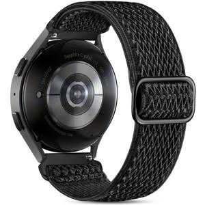 TEMU 7 40mm 44mm, 6/워치 5 4 40mm 44mm/액티브 2 40mm 44mm/워치 5 프로 45mm용 신축성 나일론 스트랩