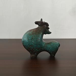 TEMU 세라믹 당나라 왕조 말 조각품, 독특한 녹색 도장, 우아한 사자 말 조각, 풍수 홈 데코, 성공과 좋은 행운을 위한, 다양한 방 유형에 적합, 크리스마스, 할로윈, 부활절, 한ук카, 추수감사절, 실내 및 실외 디스플레이에 이상적