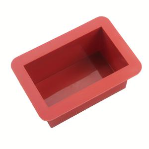 TEMU 수제 비누, 양초 및 공예용 실리콘 사각 몰드 - 두꺼운 DIY 레진 주조 도구