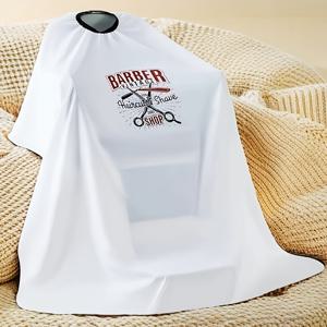 TEMU 바버샵 디자인의 스타일리시한 샬롱 케이프 - 미끄럼 방지, 헤어디자이너 및 스타일리스트에게 완벽한 스타일리시한 샬롱 액세서리 | 예술적인 바버샵 디자인 | 내구성 있는 샬롱 케이프, 바버샵 장비|소품샵