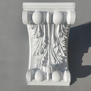 TEMU 프랑스 PU 라인 빔 서포트, 유럽 스타일 모조 석고 아치, 폼 장식 빔, 로마 대문자 디자인, 가정 장식 인조 목재 기둥 머리, 폴리에스테르 재질, 건축 악센트