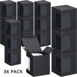 TEMU 선물용 승화 머그컵 36팩, 창문이 있는 커피 머그컵 상자, 빈 승화 11oz, 12oz, 15oz, 컵케이크 상자 크리스마스 장식 상자를 위한 포장 상자 선물