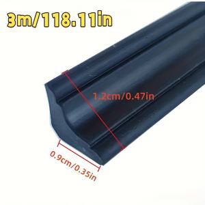 TEMU 【신뢰성 있는 보호】유연한 PVC 자체 접착 장식 스트립, 천장용 삼각형 스커트 보드 몰드 트림, 스커트 보드, 타일 장식 및 복합 바닥 가장자리, 벽 코너 - 내구성, 먼지 방지, 향상, 접착 백킹, 스커트 보드 몰딩 | 모던 디자인 | 쉬운 설치