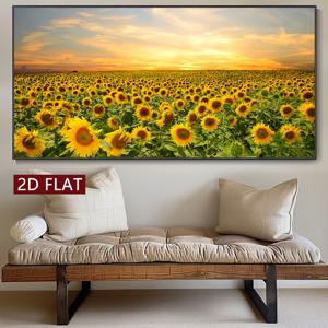 TEMU 1개 액자 없는 캔버스 포스터, 흐린 하늘 아래 광활한 바다 아트 스타일, 캔버스 벽 예술, 선물용 벽화, 침실, 사무실, 거실, 카페, 바, 벽 장식, 홈 데코, 기숙사 장식