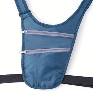 TEMU 여행용으로 디자인된 여성용 가슴 가방입니다. 도난 방지 허리 팩과 겨드랑이 디자인으로 비공개적으로 여권 및 문서를 보관할 수 있습니다. 튼튼한 옥스포드 원단으로 제작되었으며 러닝 및 야외 활동에 적합합니다.