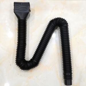 TEMU PE 재질로 제작된 확장형 배수 파이프 1개/2개입, 실외 빗물 배수 확장에 적합.