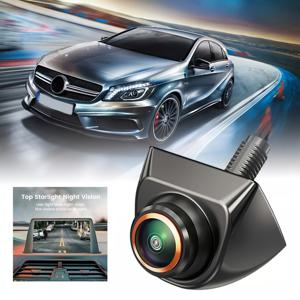 TEMU 자동차 후방 카메라 AHD 전후방 백업 카메라, 와이드 앵글 비전, 선명한 HD 골든 피시 아이 렌즈, AHD/CVBS 미러 이미지 라인 가이드 스위치 - 픽업 트럭, SUV, 밴, 캠핑카용