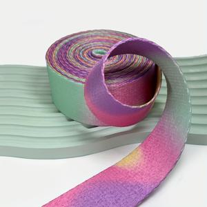 TEMU 108인치 x 1.5인치 무지개 그라데이션 리본 - 양면, 고강도 폴리에스터 실크, 생동감 있는 마카롱 색상(핑크에서 블루까지, 노랑에서 녹색까지) DIY 공예, 의류, 퀼트 및 액세서리용 - 엄선, HD 컬러 인쇄, 부드럽고 유연한 질감, 공예용 리본