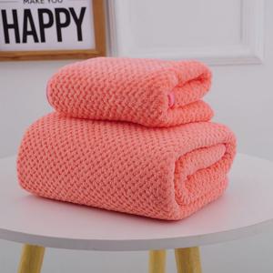 TEMU 인스 스타일 파인애플 그리드 마이크로화이버 목욕 타월 2개 세트, 엑스트라 두꺼운 스포츠 타월, 빠른 건조 호텔 및 B&B 전용 타월, 체육관용 흡수성 빠른 건조 타월, 부드러운 욕실 가정용 타월