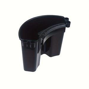 TEMU 배수구가 있는 자동차 세차용 버킷 정리함 - 브러시, 타월 및 미트를 위한 쉬운 보관, 대부분의 버킷에 맞는 휴대용 디자인, 효율적인 청소 도구 조직을 위한 다수의 구획이 있는 블루 홀더, 배수 기능 버킷 | 다용도 버킷 오거나이저 | 내구성 있는 플라스틱 제작, 차량 세척용 버킷