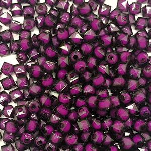 TEMU 300개 8mm 사각 구슬, 비즈 DIY 수제 구슬 과일 트레이 호박 상자 티슈 박스 보석 루즈 비즈