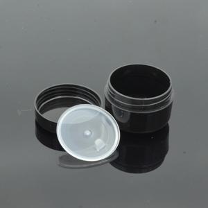 TEMU 10g 30g 50g 플라스틱 화장품 크림 충전용 병 빛 방지 네일 폴리시 포장 병 블랙 여행용 빈 병