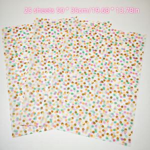 TEMU 25pcs 컬러풀한 포카포카 선물 포장 티슈 종이, 20''x 14'' - 부활절, 결혼식, 휴일, 생일, 꽃과 신발 포장, 선물 가방 필러, 선물 포장 액세서리에 완벽합니다.