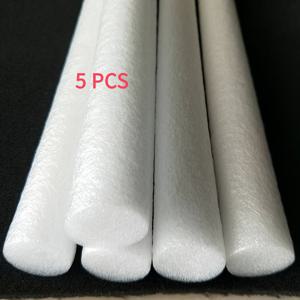 TEMU 5 팩 고밀도 실리콘 폼 바 - 웨딩 & 파티 장식용 폼 막대, DIY 공예 스펀지 스틱, 센터피스, 아치 장식, 풍선 기둥용, 팝시클 스케줄 & 대량 생산 장식 호환