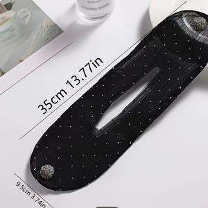 TEMU 싱글 클립 - 기술 없이 번, 브레이드 번, 업도 & 포니테일 스타일링 | 빠른 볼륨 & 즉각적인 스타일 | 일상 & 특별한 행사용 한국식 헤어