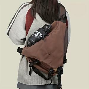 TEMU 선호하는 가방 유형 - 고급스러운 등산 아웃도어 트렌디 브랜드 레트로 출퇴근 사이클링 스포츠 활과 화살 경량 크로스바디 숄더백|등산가방