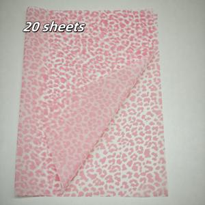 TEMU 20/60장, 핑크 패턴 티슈ペ퍼, 20X14인치, 얇은 종이, 선물 포장, 의류 습기 방지, 레드 와인 포장, 선물 상자 채우기, 약한 보호, 장식 생일 선물, 데이 선물, 크리스마스 선물