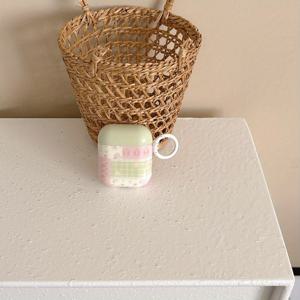 TEMU 대조 컬러 헤드폰 케이스 컬러풀 헤드폰 케이스 AirPods1/2/3/4/pro 헤드폰 케이스에 적합