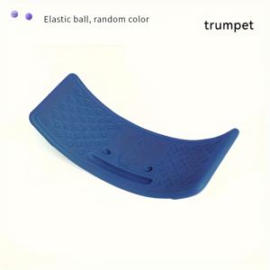 TEMU 1 핑크 밸런스 보드 - 감각 훈련 및 운동 능력 개발, 블루 도트 질감 표면, 내구성 있는 플라스틱 실내 놀이 장비, 부모-상호작용 선물 (크리스마스, 할로윈, 생일), 재미있는 디자인, 튼튼한 구조, 안전 소재, 휴일 선물