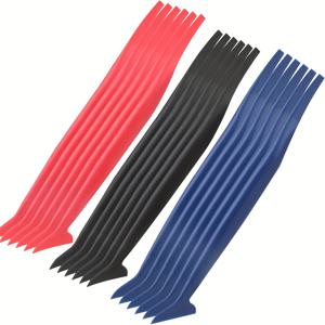 TEMU 18피스 자동차 스퀴지 커브 슬롯 틴트 도구 세트, 차량 랩 설치용 비닐 랩 툴, 다양한 경도의 비닐 랩 스퀴지 및 자동 스티커 장착을 위한 차량 랩 도구