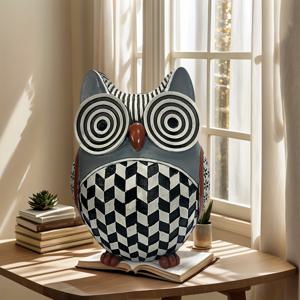 TEMU 1pc 현대 올리브 조각품, 검은색과 흰색 체크무늬 베이스가 있는 레진 조각품, 집 거실 TV 캐비닛 테이블탑 입구용 장식 조각품, 크리스마스, 이스터, 추수감사절, 아버지의 날을 위한 이상적인 휴일 선물, 배터리가 필요하지 않습니다, 테이블탑 장식 | 체크무늬 베이스 장식 | 텍스처 디테일, 올리브 홈 데코