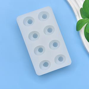 TEMU 귀여운 작은 노란 오리 모양의 창의적인 접시 1개, 아로마테라피, 양초, 장식 장식품 및 에폭시 레진 실리콘 몰드를 위한 오리 모양의 레진 석고 몰드, 8구 실리콘 몰드