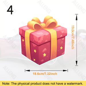 TEMU 1대 큰 4pcs 선물 상자, 7.5인치 만화 스트랩이 포함되어 있습니다. 게임 에어 포켓에 완벽합니다. 자동차 창문과 바디에 완벽한 스티커입니다. 물에 강한 소재로 제작되어 내구성이 뛰어나고, 2D 자동차만 제공됩니다.