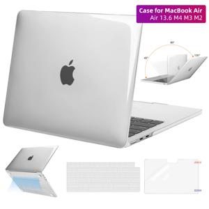 TEMU Macbook Air 13.6용으로 디자인된 이 3-in-1 슬림 보호 케이스 (하드 쉘 + 키보드 커버 + 스크린 보호 필름) 은 지문 및 스크래치 방지 기능을 갖추고 있으며 A2681/A3113/A3240 모델과 호환됩니다.
