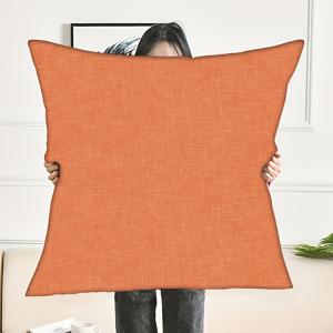 TEMU 모던 스타일 쿠션 커버, 6가지 색상과 3가지 사이즈로 제공되며 양면 고화질 디지털 프린트, 지퍼 잠금, 세탁기 사용 가능. 거실, 침실, 사무실, 자동차 장식에 적합.