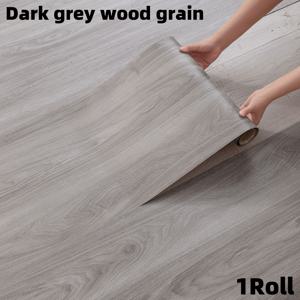 TEMU 1/2/3롤 대형 롤 (300cm x 40cm) 두꺼운 접착식 XPE 비닐 바닥재 - DIY 홈 리모델링용, 펠 & 스틱 우드 플로어, 스크래치 방지, 쉽게 청소 가능, 탈부착 및 재사용 가능한 우드 플랭크 바닥재