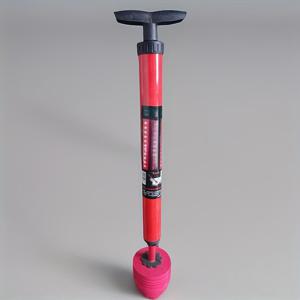 TEMU FLIXBLANY 헤비듀티 화장실 배수구 청소 도구, 인체공학적 레드 고무 손잡이 & 화이트 플라스틱 헤드 - 욕실 배수 유지보수를 위한 다용도 싱크대 및 샤워 방지 클로거 제거기, 튼튼한 구조, 고품질 소재, DIY 배관 작업