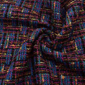 TEMU 1개 대형 19.68x59인치 럭셔리 스파클 트위드 원단 - 헤비듀티 직조 재질, DIY 공예용, 의류, 가방, 모자 제작에 적합 - 우아한 파스텔 & 생생한 컬러 조합 (핑크/화이트/블루/퍼플/레드/그린/블랙/브라운) - 재봉틀, 스크랩북, 홈 데코용 - 손세탁 전용 - 1개 주문