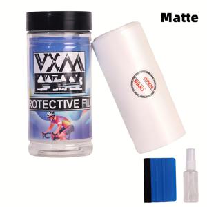 TEMU 1세트 VXM 매직 나이트 산악 자전거 로드 프레임 보호 스티커, 매트 광택 페인트 보호 데칼