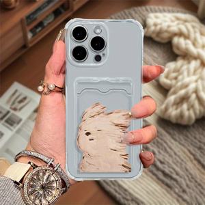 TEMU 아이폰 16 프로 맥스 15 14 플러스 13 12 미니 11 X XR XS XS 맥스 6 6S 7 8용 카드 홀더 애플 폰 케이스 - 신선하고 고급스러운, 귀여운 & 라이트 럭셔리, 사진, 트렌디 & 핫셀링, 인플루언서 스타일, 인기 여성스러운 디자인